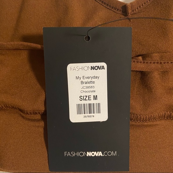 brown bralette - Picture 3 of 3